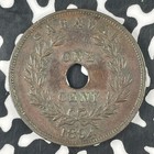1894-h Sarawak 1 Cent Lot c9854 Nice 