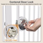 61  Extra Tall Cat Gate For Doorway   Adjustable Pet Safety Gate With Extension