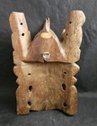 Vintage Hand Carved Wooden Chinese Wall Mask General Kwan Wan Chang