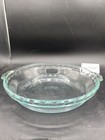 Pyrex  229-19 Glass Scalloped Edge Pie Dish Fluted 9 1 2  Dia 