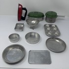 Vintage 12pc Child   s Play Kitchen Set-wolverine Toy Iron   Aluminum Cookware Lot