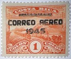 Travelstamps  Costa Rica Air Mail Stamps Scott  c119 1 Colon Telegraph Op Mogh