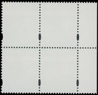 1996  Great Britain-scotland  Machin Error 20p Misperf Block Of 4  Nh Sg s83