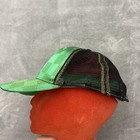 Umbro Shiny Checkered Hat Green Black Snapback Yellow Logo