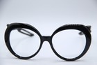 New Balenciaga Bb0024s 004 Black Authentic Designer Eyeglasses 58-19
