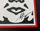 Signed  Shepard Fairey Truce Magazine   1 Obey Giant Art Cover Autographed Print