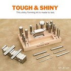  All In One Metal Forming Kit - For Jewelry    With Tungsten Drawing Plate