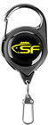 Fly Fishing Zinger Retractor With Retractable Nylon Tether 3 Pack Black