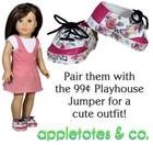18 Inch Doll Pattern   Saddle Shoes   Fits 18  Dolls Such As American Girl