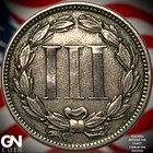 1865 3 Cent Nickel Piece Y3643