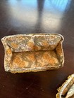 Antique 20s Dollhouse Lundy Swedish Furniture Sofa    2 Chairs  Beautiful Rare