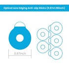 Ucansee 1000pcs Optical Lens Edging Anti-slip Sticks Blocking Pads 0 87x1 06inch
