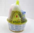 Johnsons First Touch Gift Set Baby Bath Skin Hair Essentials