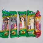 Vintage Lot Of 5 Star Wars Pez Dispensers Leia  Luke Skywalker  Fett  Ewok 