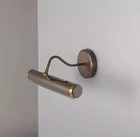 Vintage Antique Solid Brass Picture Light Wall Lamp Art Display Lighting