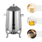 13l Hot Beverage Dispenser Coffee Chafer Stainless Steel Hot Drink Tea Dispenser