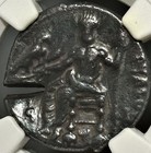 Mazaeus Cilicia Tarsus Ar Stater 361-328 Bc Lion Attacks Bull Ngc Vf