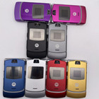 Original Motorola Razr V3 Flip Mobile Phone Unlocked Cellphone Camera 2g Gsm