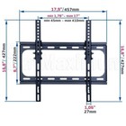Flat Tilting Tv Wall Mount Bracket For 32-55 Inch Led  Lcd Plasma Flat Screen Tv