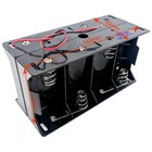 Eight 8x D Diy Battery Holder Case Box Base 12v Volt With Bare Wire Ends