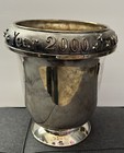 Vintage Godinger Silver Plate 21st Century Champagne Bucket New Year 2000