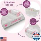Badger Basket Doll Bed With Bedding For 18 To 20-inch Dolls     Elegant White A