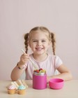 Wxxm 10oz Soup Thermo For Hot Food Kids Insulated Jar With Spoon Rosy