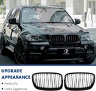 Grill  Front Kidney Grille For 2007-2013 Series E70 2008-2014 Series E71  doubl