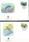 W Vanuatu 470-473 Fdc Sea Mammals First Day Covers
