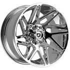  set Of 4  Gear Off-road 777c Vortex 20x10 6x135 6x5 5  -19mm Chrome Wheels Rims