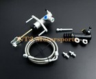 Slave  Master Cylinder   Stainless Clutch Line Kit Fit 1992-2001 Honda Prelude