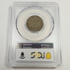1875 S Pcgs F12 - Silver Seated Twenty Cent Piece 20c Us Coin  52072a