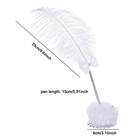 Wedding Writing Pen Guest Book Pen Vintage Feather Elegant Business Gift With