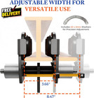 I Beam Trolley 3 Ton Manual Adjustable For I-beam Flange Width 3 66 - 8 46      