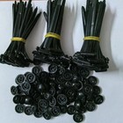 Nylon Universal Cable Tie Buckle  Heavy Duty Self-locking Nylon Zip Ties Holder