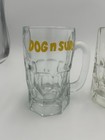 3 Different Dogs N Suds Vintage Root Beer Glass Mugs
