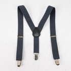 Toddler Boys  Suspenders     Max Clip-to-clip Length  25      Dark Gray   Silver