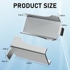 Adjustable Shelf Bracket Clips  Heavy Duty Metal Shelving Brackets  Quick Mou   