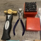 Impressart Huge Lot Metal Stamping Jewelry Tools Blanks Letter Numbers Crafting