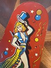 Vtg Us Metal Toy Mfg  Co  Tin Lithograph Dancing Lady Tin Litho Noisemaker Toy