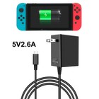 For Nintendo Switch Fast Charger Ac Adapter Power Supply Cord 2 6a Type C Cable