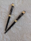 Vintage Chopsticks  Abalone Inlay