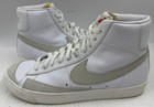 Nike Blazer Mid  77 Vintage Men s Sneakers 10 5 White Leather Shoes Bq6806-106