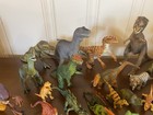Bulk Assorted Dinosaur Toy Figures Lot Mixed Sizes   Colors Good Condition