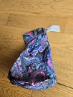 Vera Bradley Ditty Bag Buckle Closure Travel Cosmetic Gym Organizer Nwt 