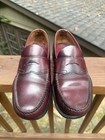 Vintage G  H  Bass Weejuns Burgundy Penny Loafers Men   s Size 8 D