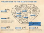Antique 1960  welcome To Disneyland Brochure  Vg Magic Kingdom Guide Nice1