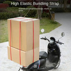 1 Pc Motorcycle Elastic Luggage Rope With Hooks Bike Cargo Tie Down Strap