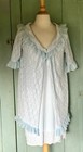 Vtg 60s Gmc 3 Psc Shorty Babydoll Peignoir Set Lingerie Nylon Bridal Glam L m 