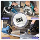 7pcs Angle Grinder Nut   Wrench Kit  Premium 5 8-11 Thread Flange Metal Lock Nut